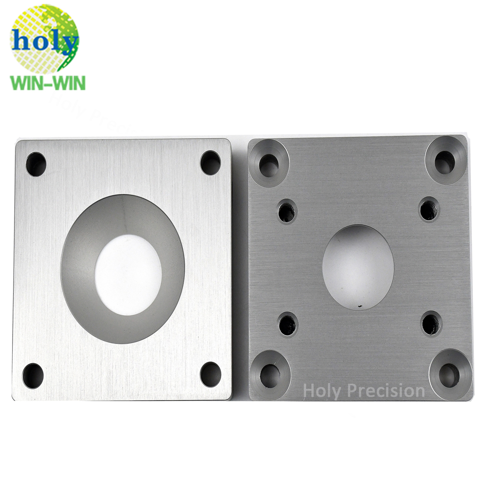 Fabricación personalizada CNC Mecanizado de aluminio Bloque de enfriamiento con anodización clara