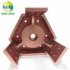 Alta demanda personalizada de bronce de bronce de cerrojo de cobre de cerrojo de fresado CNC mecanizado Eletronic parte