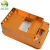 Auto CNC Mecanizado Piezas de precisión OEM Aluminio Oro anodizado Piezas de alojamiento