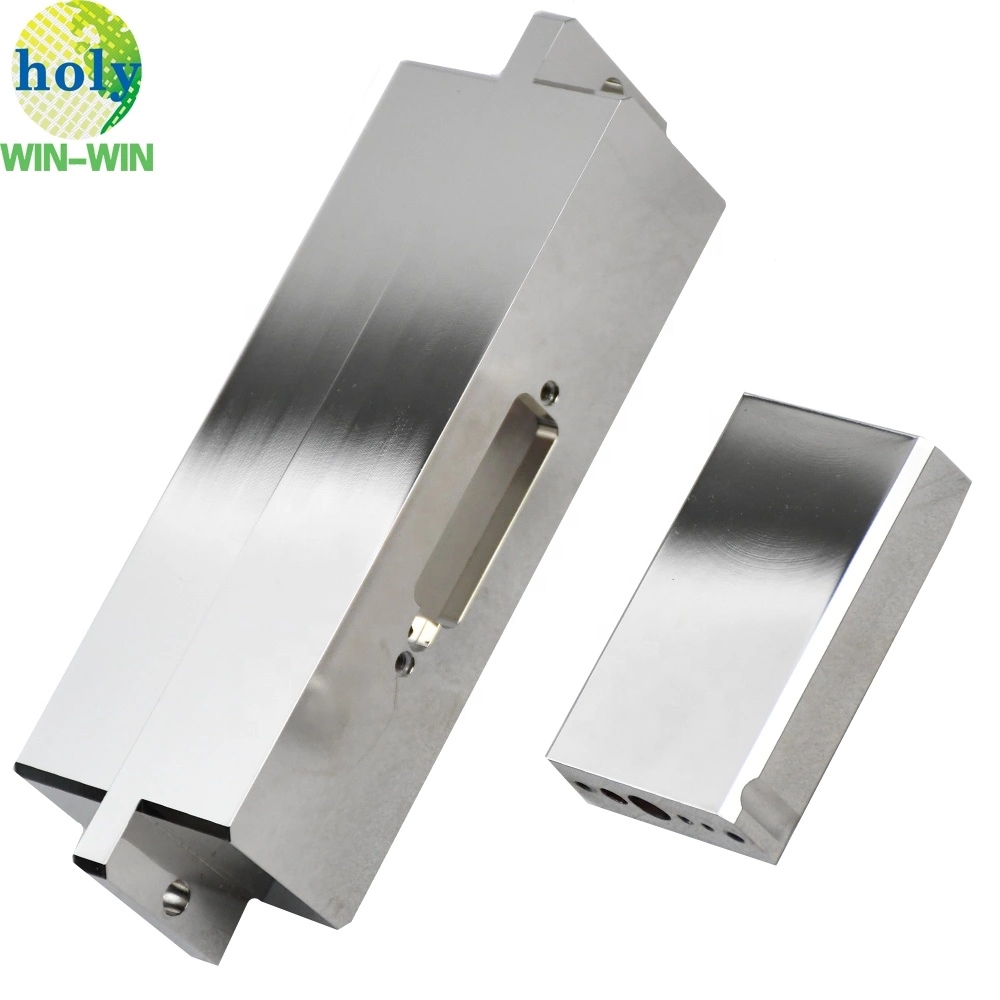 Piezas de acero de Metal CNC de alta calidad personalizada Piezas de acero plateadas