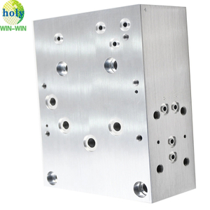 Piezas de mecanizado de aluminio CNC del conector de aluminio CNC barato para la válvula
