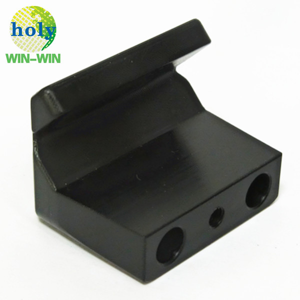 Piezas de mecanizado de plástico CNC de plástico ABS POM negro con servicio personalizado