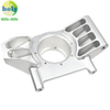 Piezas de mecanizado CNC de aluminio precisos de gran tamaño Radical trasero en posición vertical